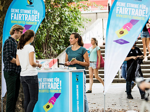 Auf zum Fairtrade-Universities Ideenpool! Bild: Transfair e.V.